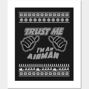 Trust Me, I’m an AIRMAN – Merry Christmas Posters and Art